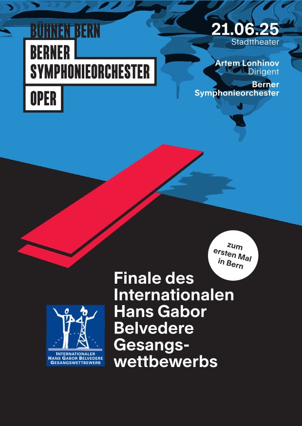 Plakat zum Wettbewerb